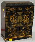 Japanese Giltdecorated Lacquer Trinket Chest