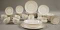 Eightytwopiece Royal Doulton Coronet Pattern Porcelain Dinner Service