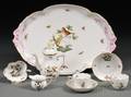 Herend Rothschild Pattern Porcelain Teteatete Service