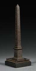 Bronze Replica of the Luxor Obelisk from the Place de la Concorde