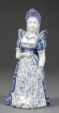 Delft Figural Pitcher