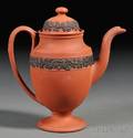 Wedgwood Rosso Antico Coffeepot and Cover