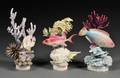 Three Ronald Van Ruyckevelt for Royal Worcester Bone China Fish