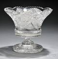 American Brilliantcut Glass Center Bowl