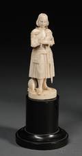 Carved Ivory Figure of Ivanhoe
