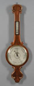 Mahogany Wheel Barometer