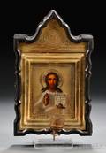 Russian Icon of Christ Pantocrator