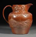 Fulham Brown Glaze Stoneware Pitcher
