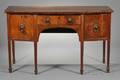 English Regency Mahogany Bowfronted Sideboard