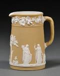 Wedgwood Yellow Jasper Dip Tall Jug
