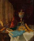 Continental School 19th Century Still Life with Articles of Vertu