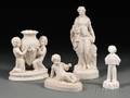 Four Parian Figures