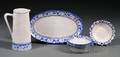 Dedham Rabbit Pitcher Platter and Four Bowls