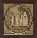 Framed Washington Mourning Engraving