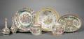 Eight Chinese Export Porcelain Items