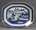 Large Canton Porcelain Platter