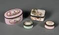 Four Enameldecorated Boxes