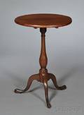 Queen Anne Mahogany Tilttop Candlestand
