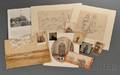 Lot of Civil War Related Carte des Visites Photographs and Two Drawings