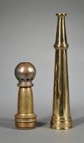 Two Fire Hose Nozzles