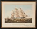 N Currier publisher American 18381856 Clipper Ship Flying Cloud
