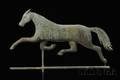 Jewell Molded Copper Running Horse Weather Vane