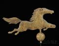 Jewell Molded Copper Flying Horse Weather Vane