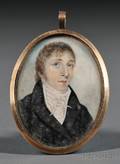 Portrait Miniature of a Gentleman