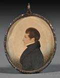 Portrait Miniature of a Young Man