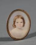 Portrait Miniature of a Child