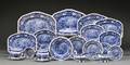 Ridgway Asiatic Palaces Blue and White Transferdecorated Dinner Service