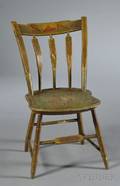 Windsor Paintdecorated Arrowback Childs Chair
