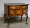 Chippendalestyle Carved Mahogany Dressing Table