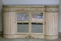 Neoclassicalstyle Painted Wood and Mirrored Sideboard