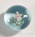 Paul Stankard Glass Paperweight