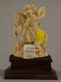 Ivory Carving of St George and the Dragon
