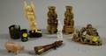 Nine Asian and Ethnographic Decorative Objects