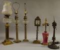 Six Assorted Table Lamp Bases