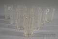 Set of Ten Bohemian Etched Deer in Landscapedecorated Colorless Glass Tumblers