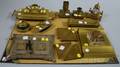 Large Lot of Assorted Bronze and Brass Desk Items