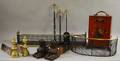 Group of Fireplace and Hearth Accessories
