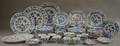 Approximately Seventythree Pieces of Meissen Blue Onion Pattern Porcelain Tableware