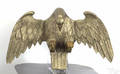 Carved and gilded spread winged eagle early 20th c
