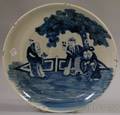 Asian Blue and White Porcelain Charger