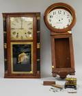 Split Column Shelf Clock and Seth Thomas 2 Regulator Clock