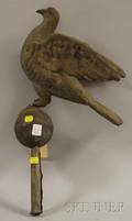 Cast Zinc Fullbody Pigeon Weather Vane