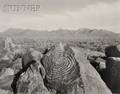 Mark Klett American b 1952 Spiral Carving Facing East  Signal Hill