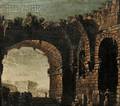 Manner of Hubert Robert French 17331808 Landscape with Ruins