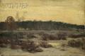Eugene L Smyth American 18571932 Winter Landscape