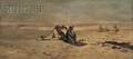 Giustina Orsini Italian Late 19th Century Prayer in the Desert